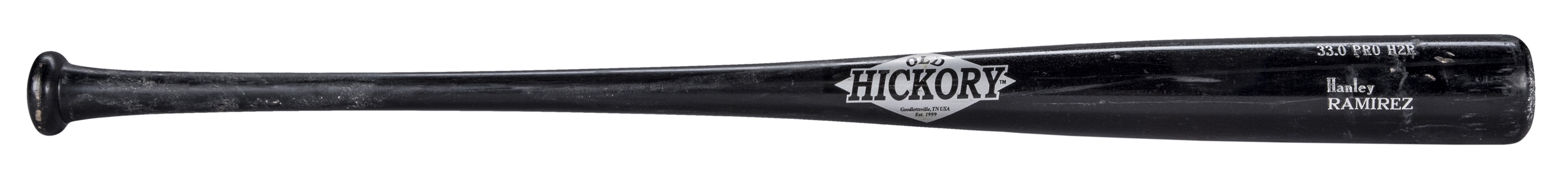 2007-08 Hanley Ramirez Game Used Old Hickory H2R Model Bat (PSA/DNA)